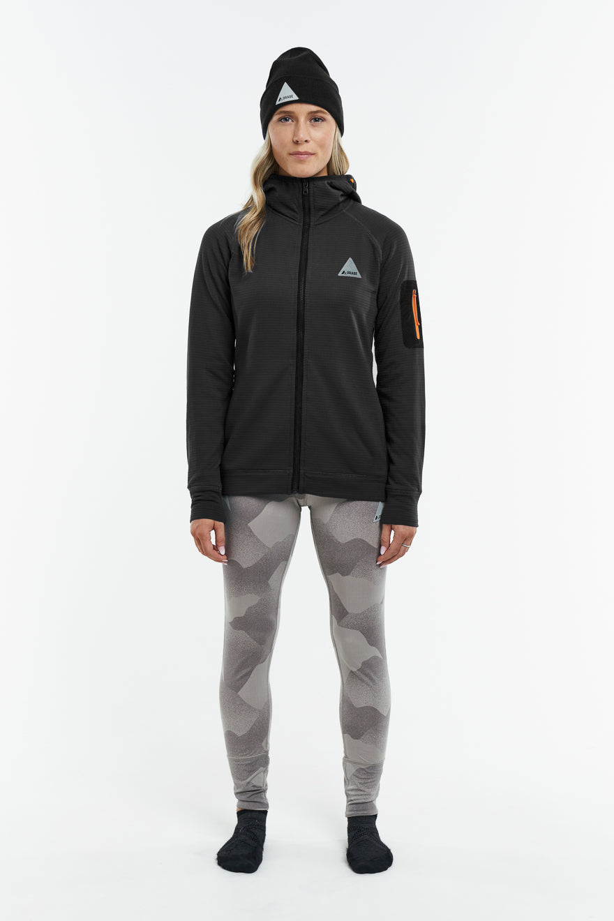Teslin Grid Layer pour femme - Noir
