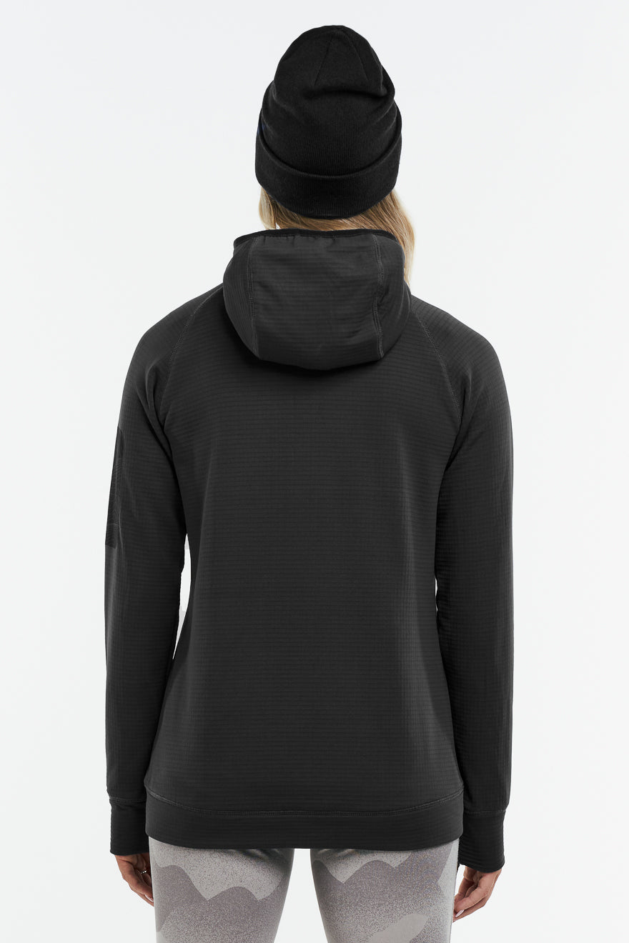 Teslin Grid Layer pour femme - Noir