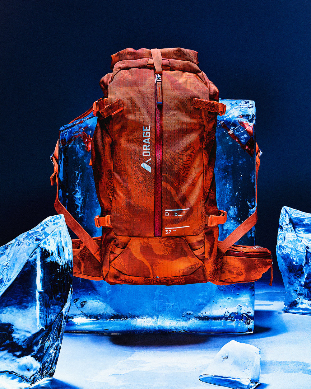 Snow Pro Backpack Db x Orage Magma Capsule