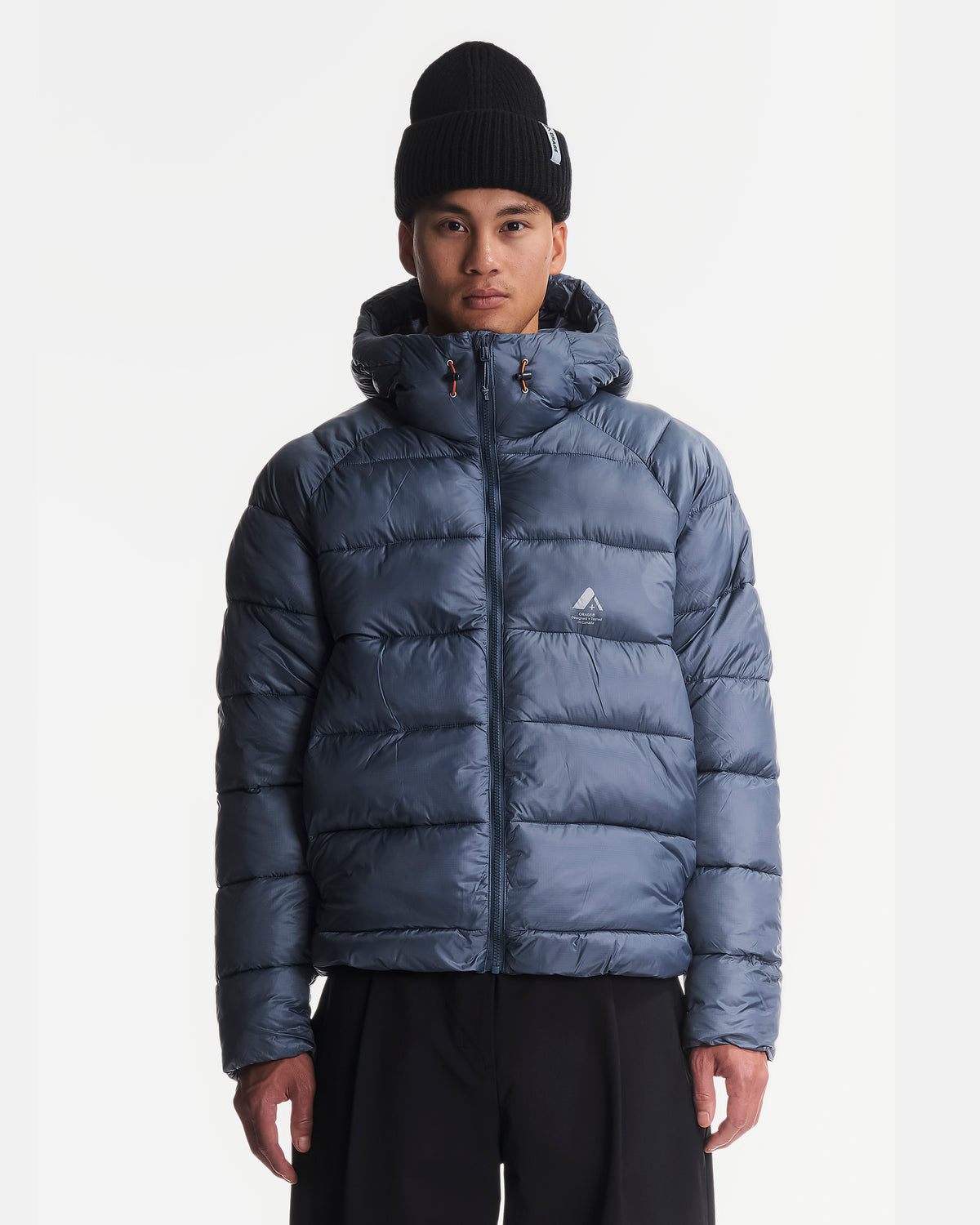 Men's Polar Down Hooded Jacket