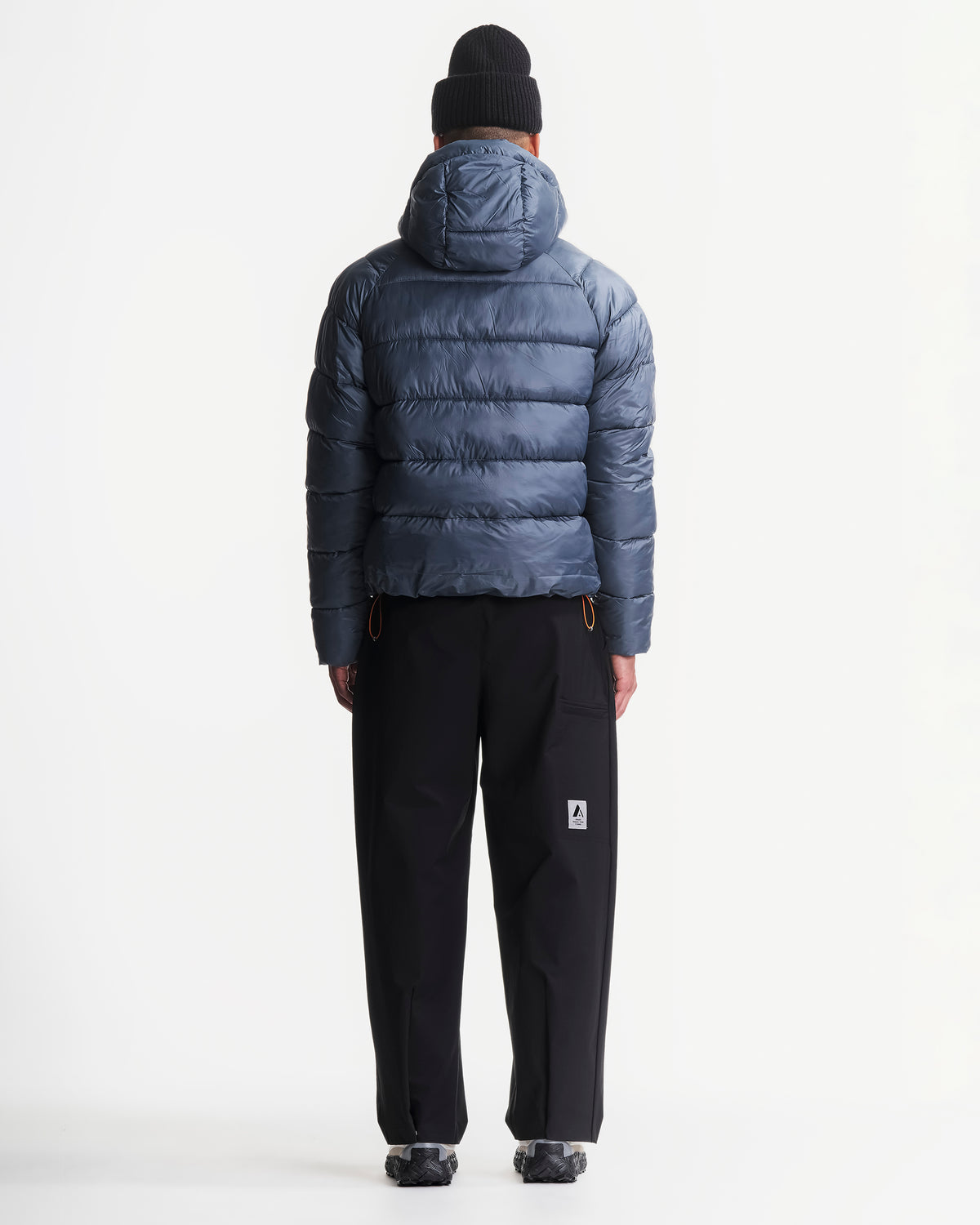Men's Polar Down Hooded Jacket
