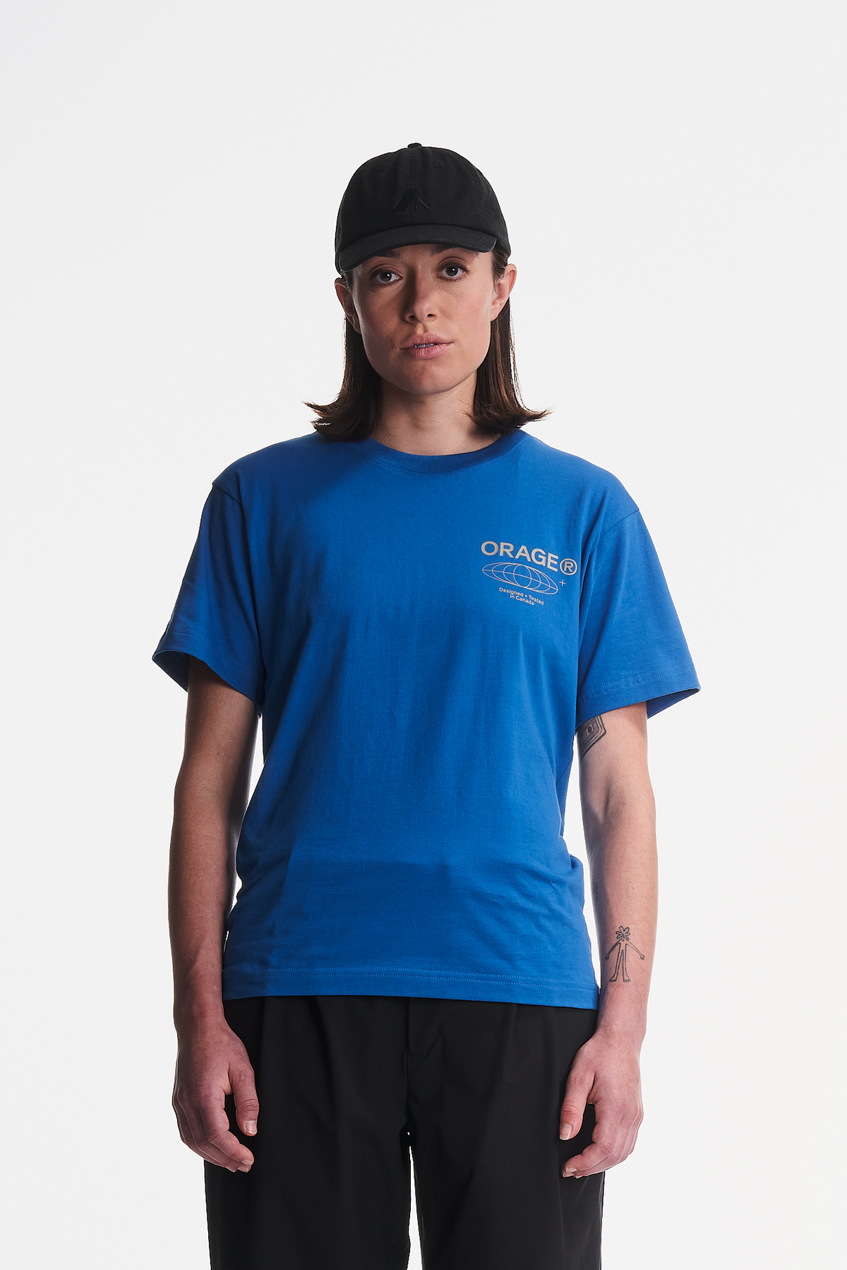 ALPINE T-SHIRT ALL GENDER-Cobalt