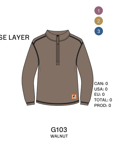 PATHFINDER HALF ZIP WOMEN’S-Dark birch